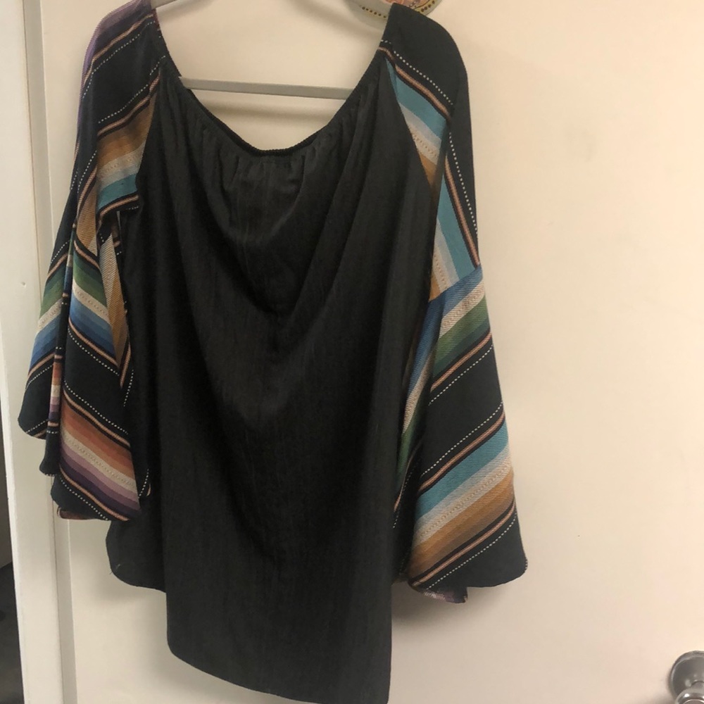 Gorgeous Off the shoulders-Serape Blouse
